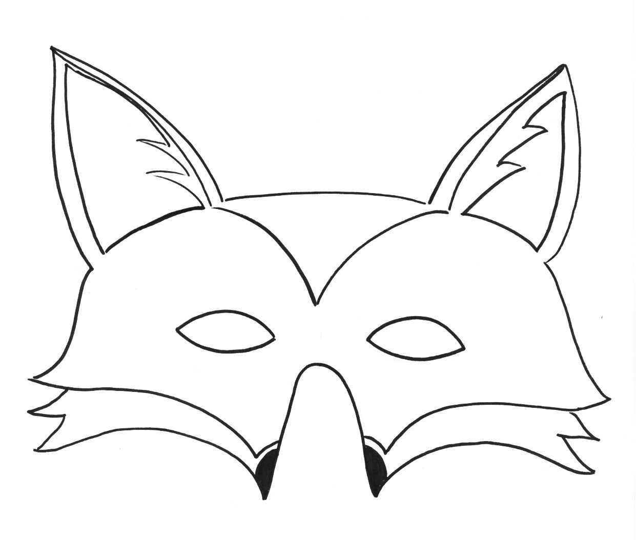 coloriage renard roule galette