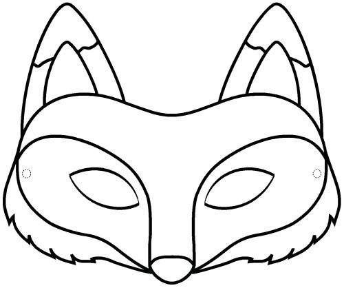 coloriage tv renard