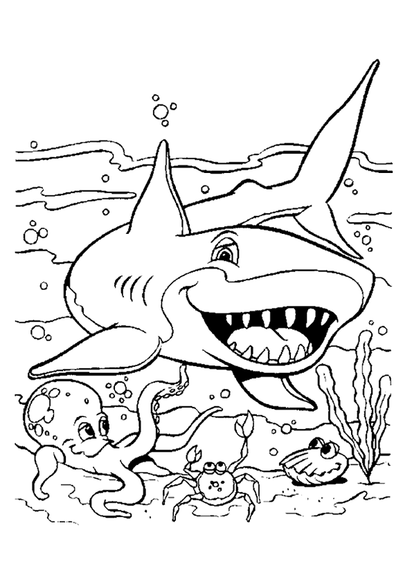 coloriage requin en ligne