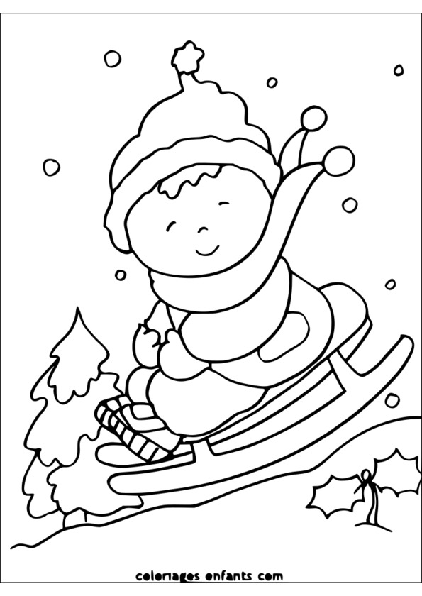 coloriage 4 saisons gratuit