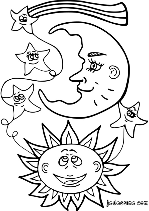 coloriage de saison gratuit