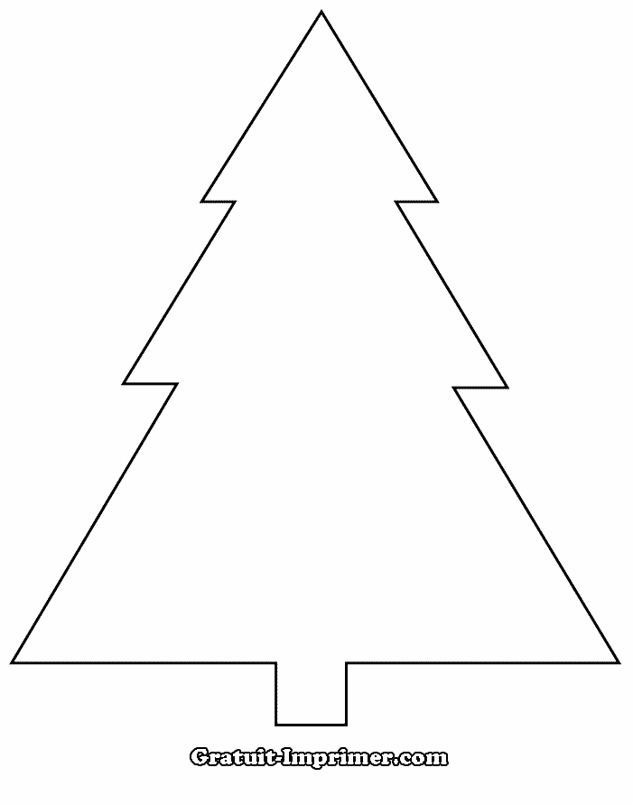 dessin un sapin de noel