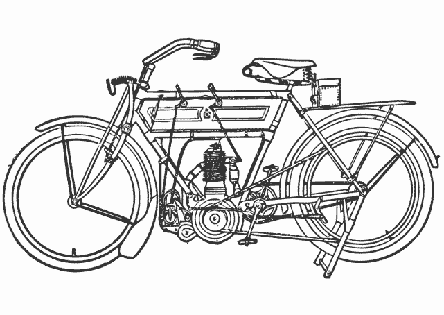 coloriage scooter