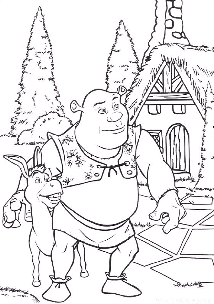 7 dessins de coloriage Shrek 2 imprimer Voir le dessin