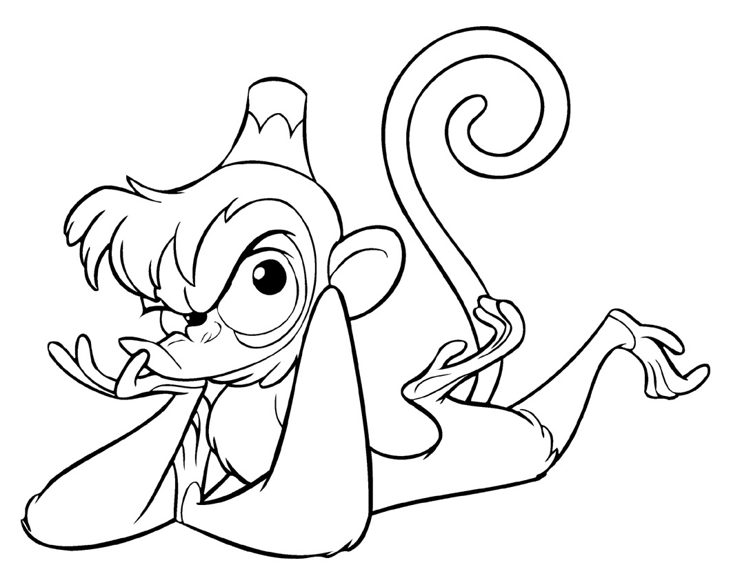 14 dessins de coloriage Singe Araignée imprimer Voir le dessin