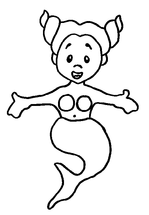Coloriage A Imprimer Sirene Ariel