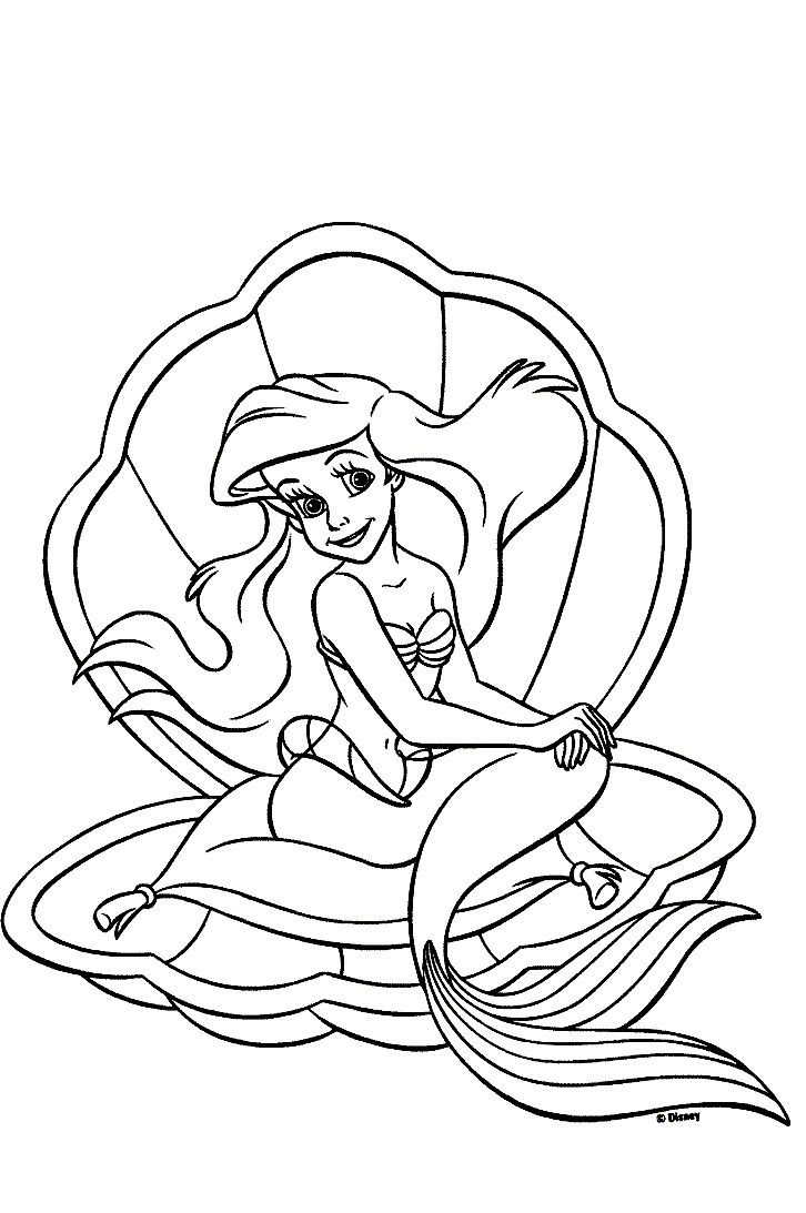 coloriage barbie sirene gratuit