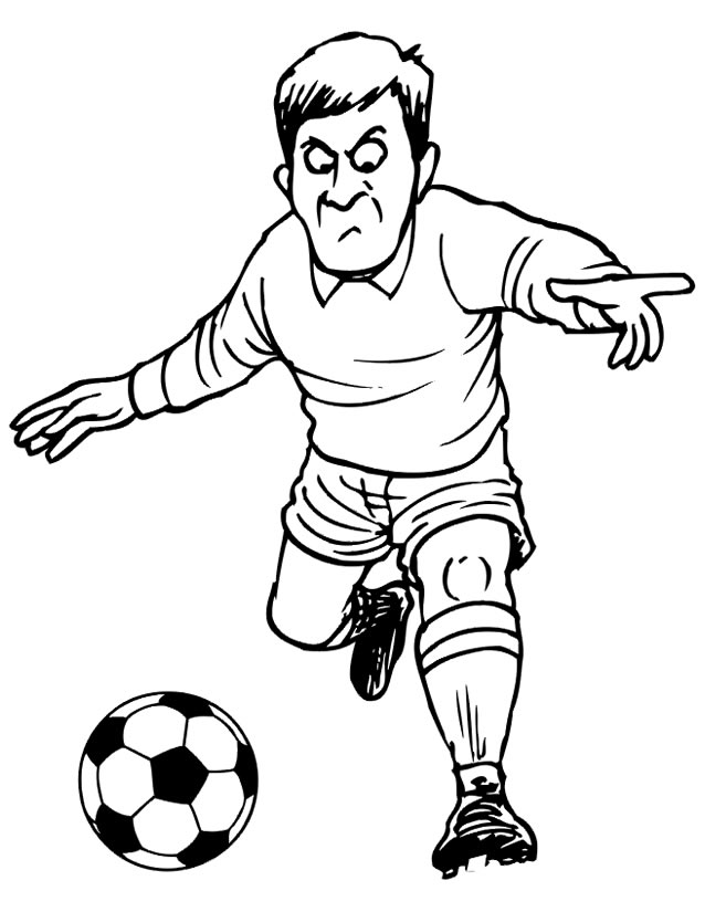 dessin soccer dessin