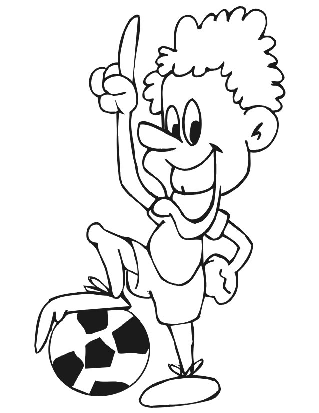 coloriage  dessiner soccer imprimer