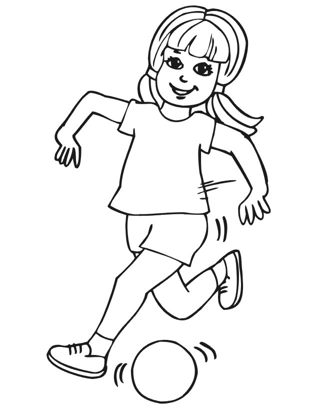 coloriage à dessiner ballon soccer