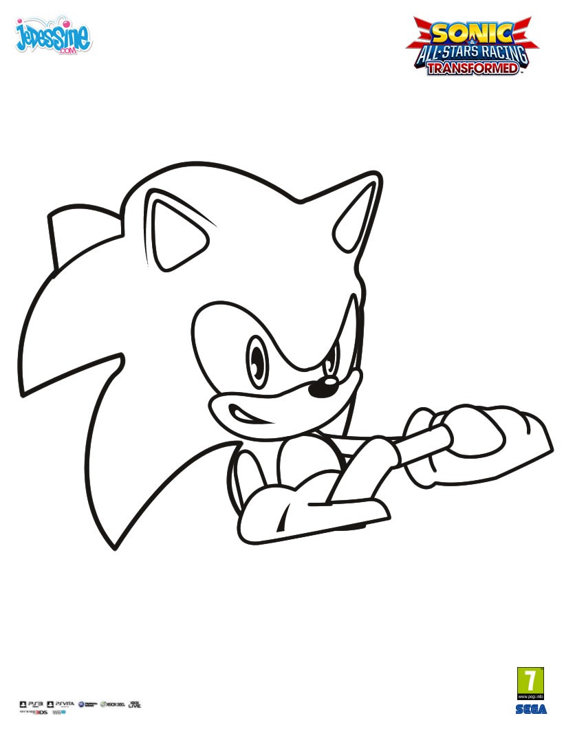 Unique Coloriage sonic A Imprimer Gratuit  Des Milliers de Coloriage