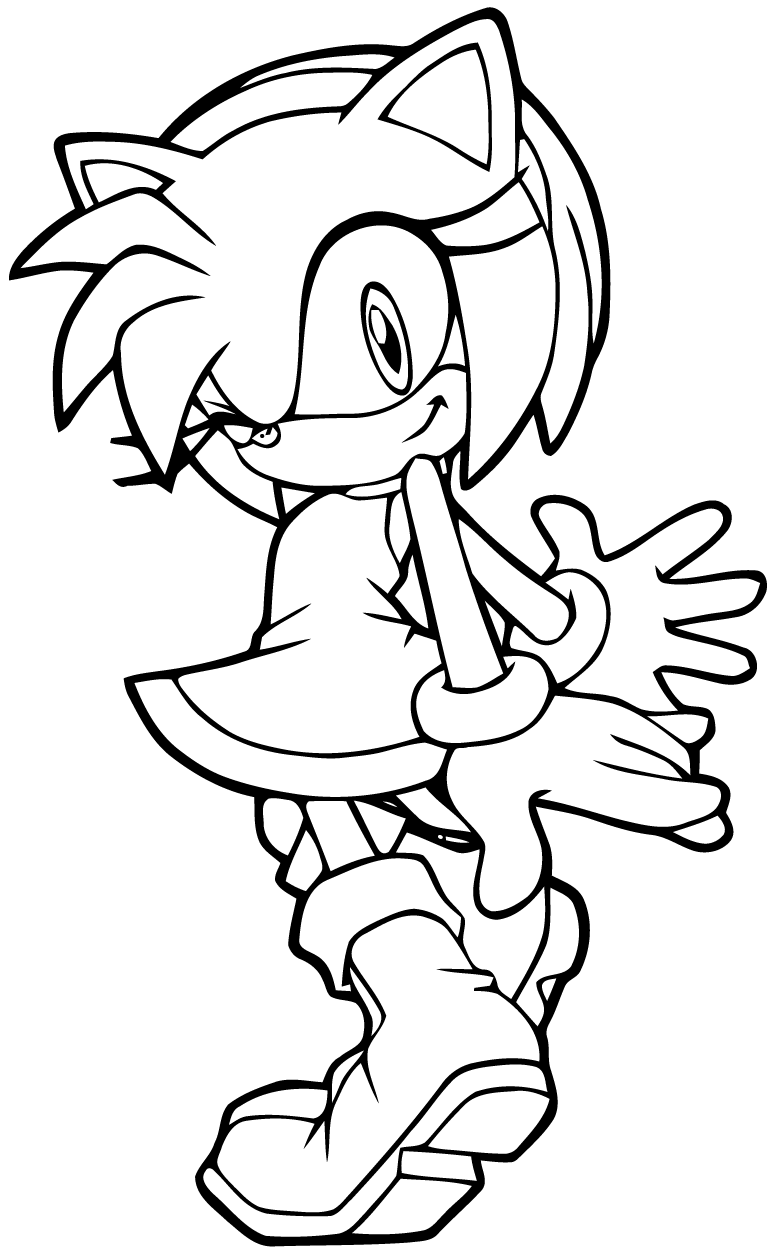 Dessins   imprimer Sonic Boom Stick   colorier Voir le dessin Voir le dessin
