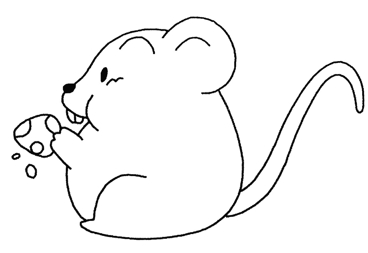 coloriage à dessiner souris ordinateur