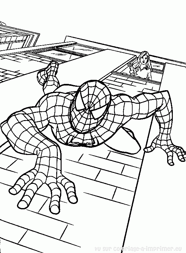 20 dessins de coloriage spiderman 3 à imprimer