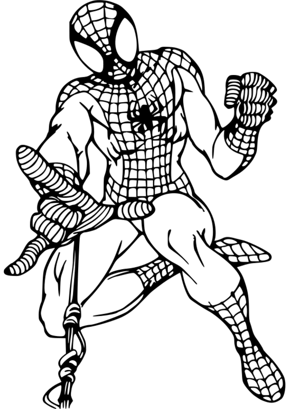 coloriage spiderman trackid=sp-006