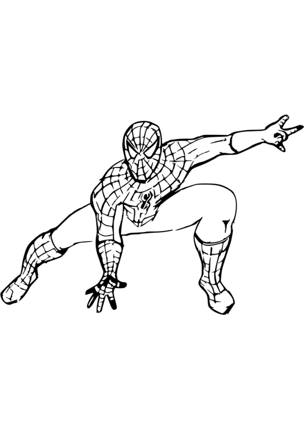 coloriage spiderman jeux