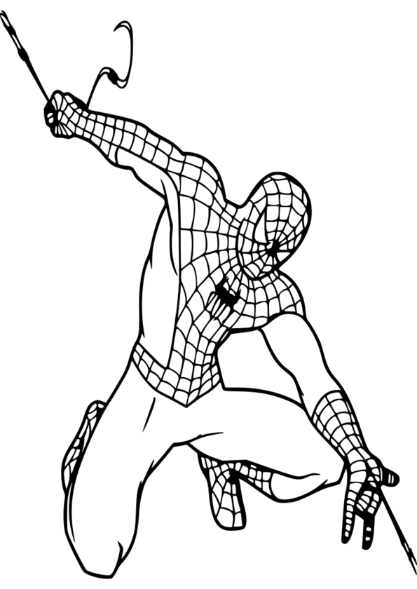 coloriage de spiderman 3