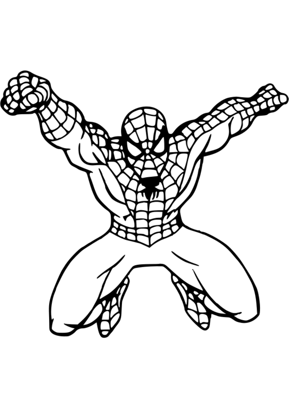 jeu de coloriage spiderman 4