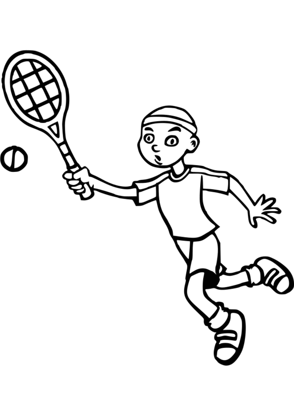 coloriage sport gratuit à imprimer