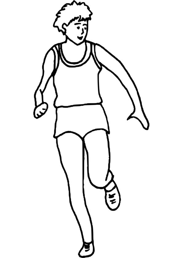 coloriage sport d'hiver imprimer