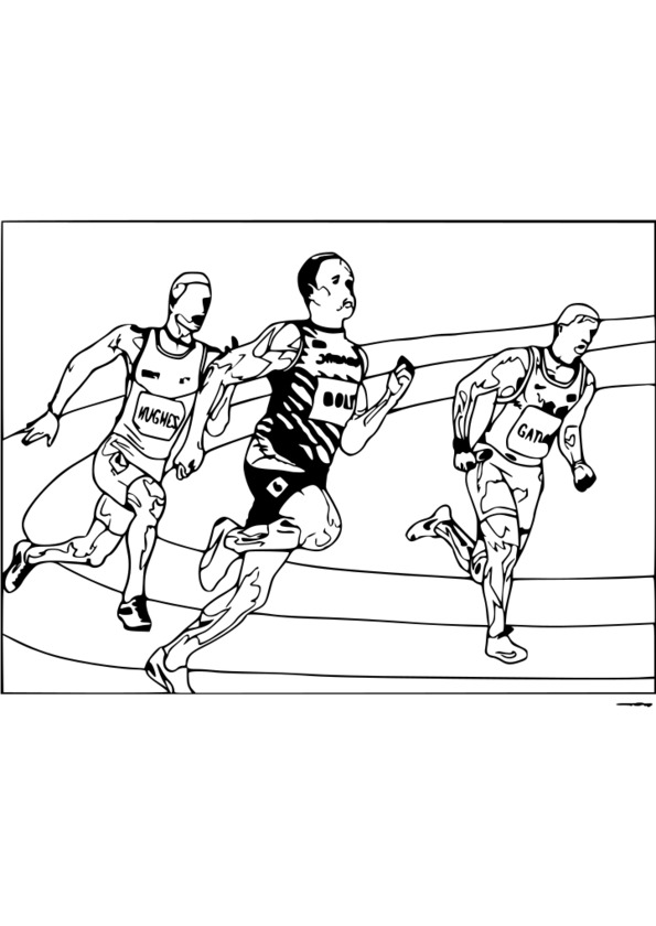 coloriage sport d'hivers