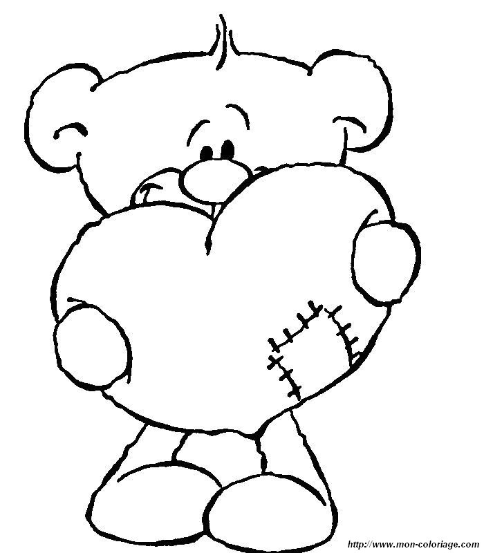 99 dessins de coloriage St Valentin Coeur à imprimer coloriage st valentin coeur