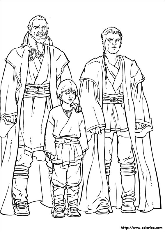 coloriage à dessiner star wars 2