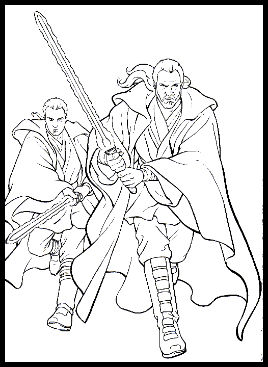 20 dessins de coloriage Star Wars Anakin à imprimer coloriage star wars anakin