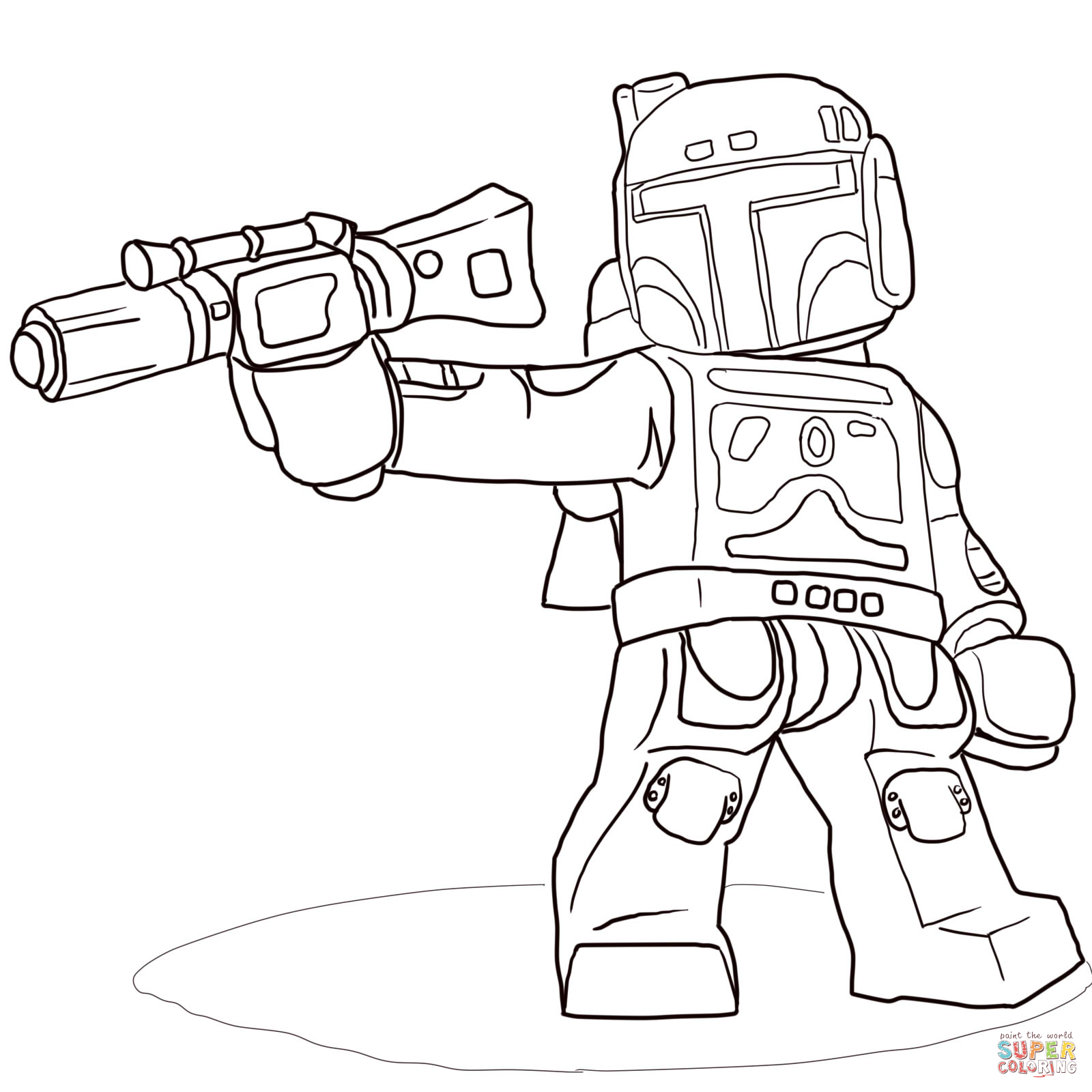 coloriage star wars clone