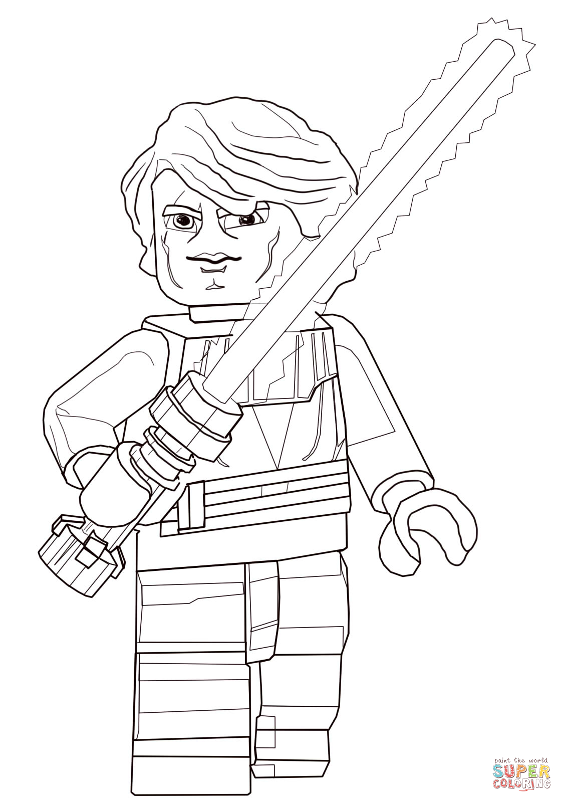 coloriage star wars lego