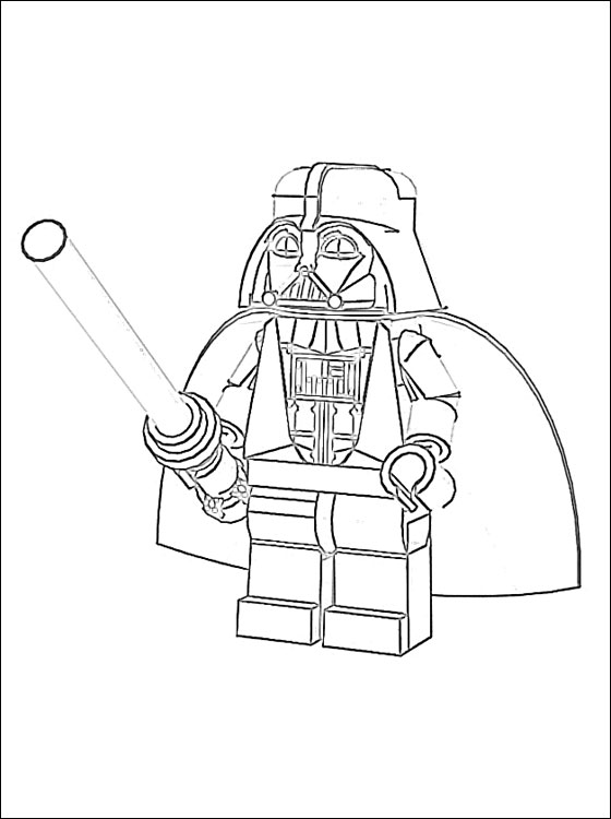 coloriage star wars lego