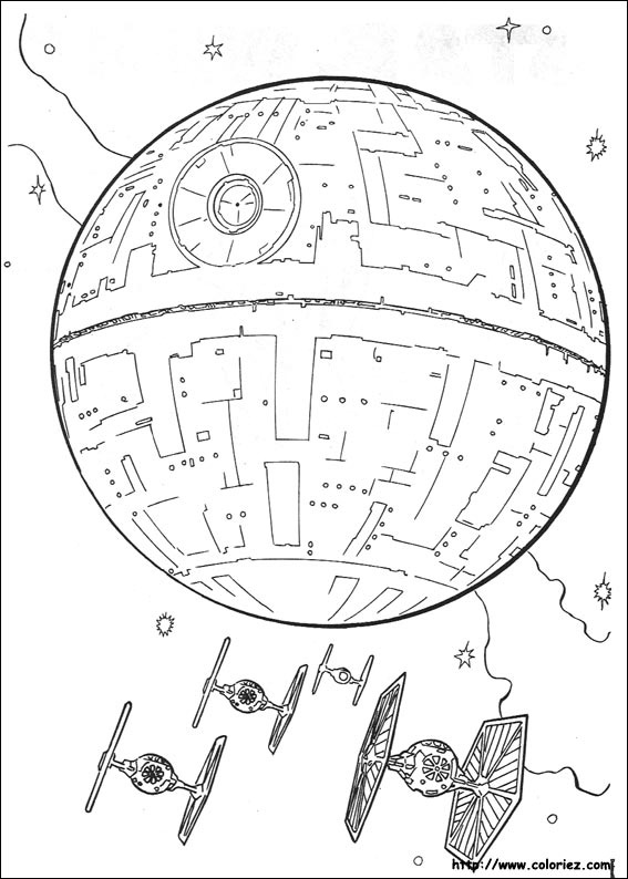 dessin star wars vaisseau