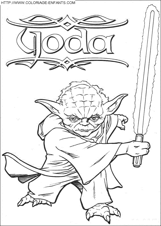 coloriage à dessiner gratuit star wars