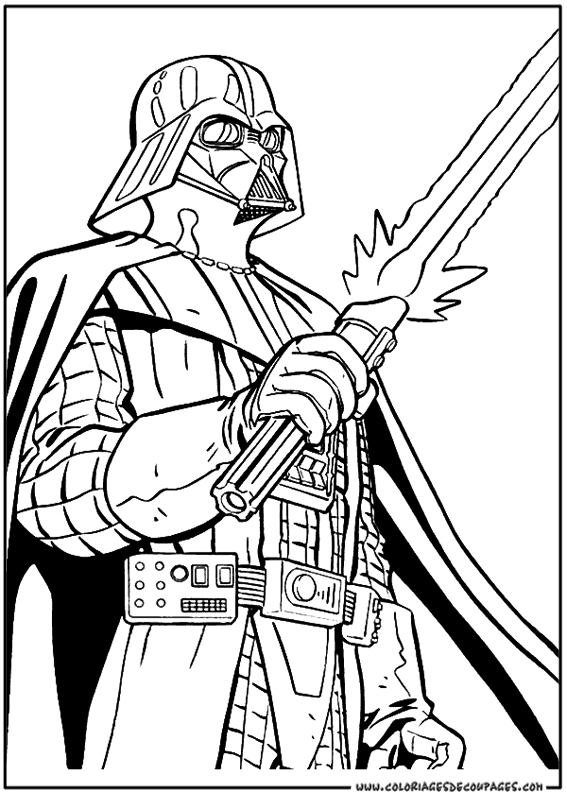 coloriage star wars faucon millenium