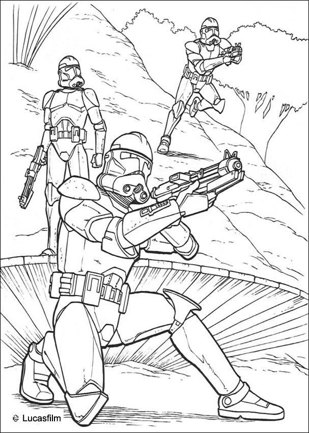 coloriage à dessiner star wars rebel