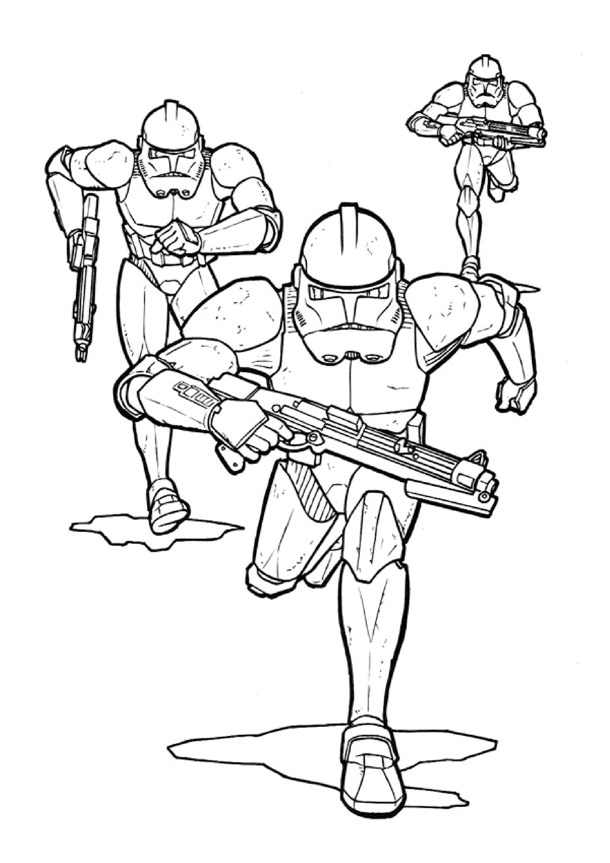 imprimer coloriage star wars gratuit