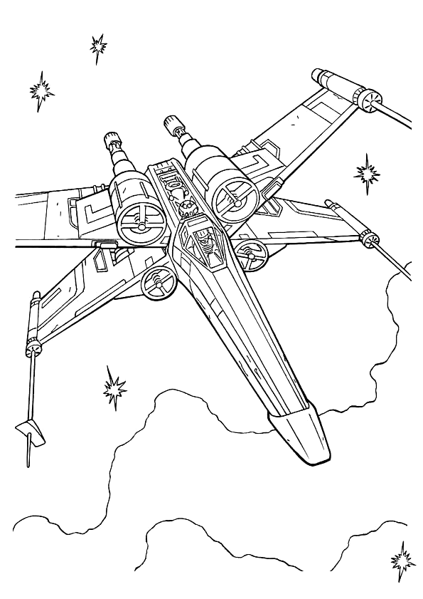 dessin a colorier star wars lego a imprimer