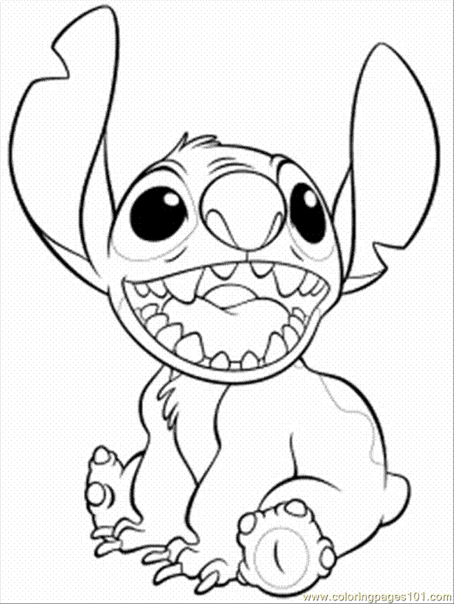 dessin lilo stitch imprimer