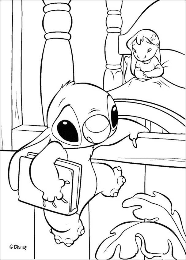 125 dessins de coloriage Stitch à imprimer