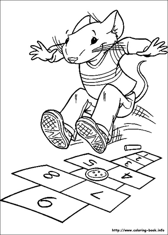 jeux de dessin  colorier stuart little