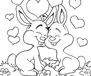 Coloriage Coeur St Valentin Imprimer