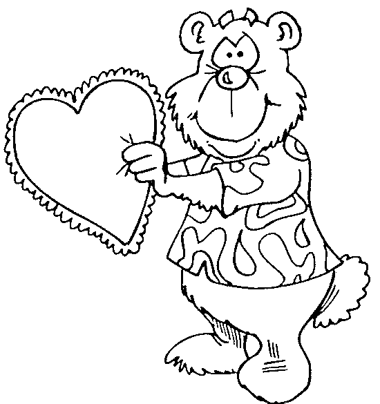 www.dessin à colorier de st-valentin.com