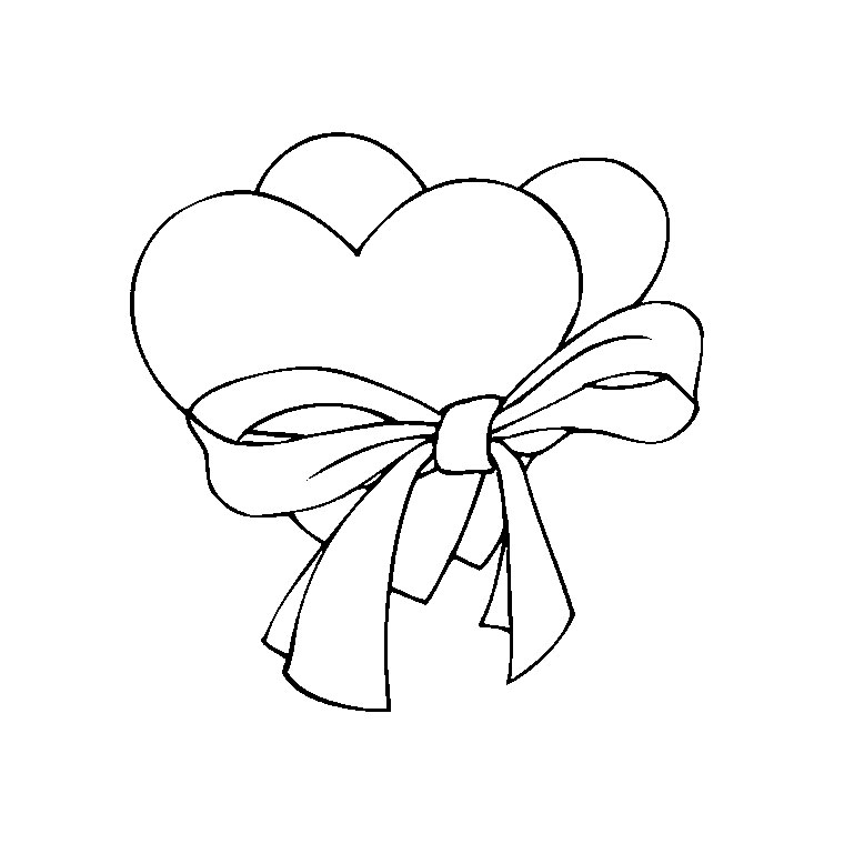 coloriage st valentin coeur a imprimer