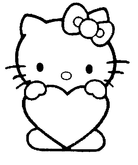 dessin st-valentin hello kitty