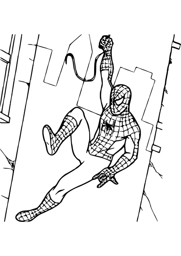 coloriage super hero