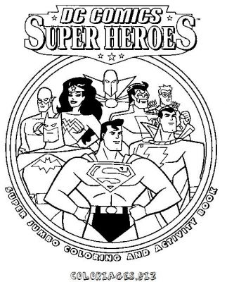 19 dessins de coloriage Super Héros A Imprimer Gratuit à imprimer