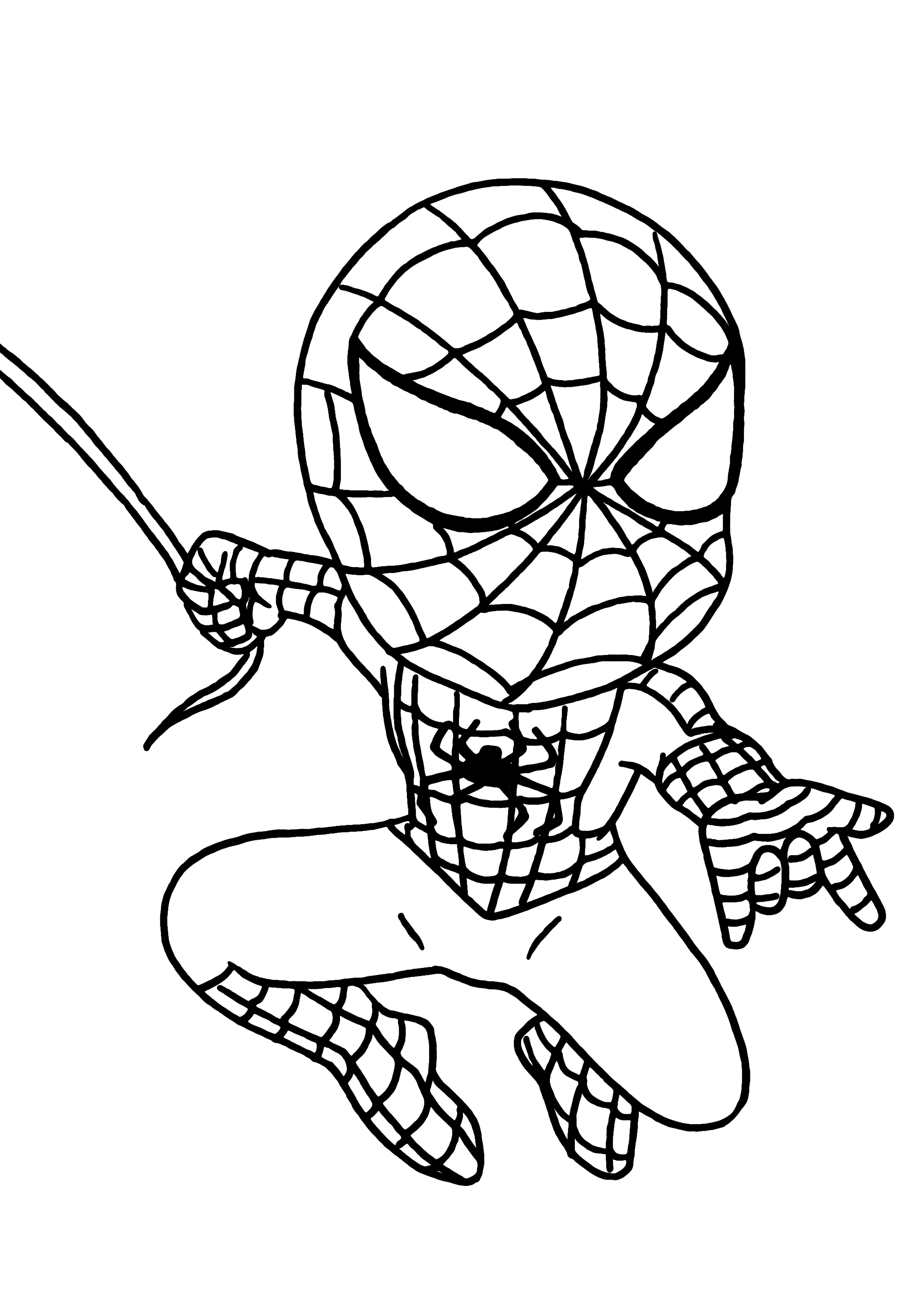 coloriage super heros gratuit en ligne