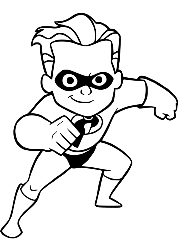 coloriage super heros imprimer