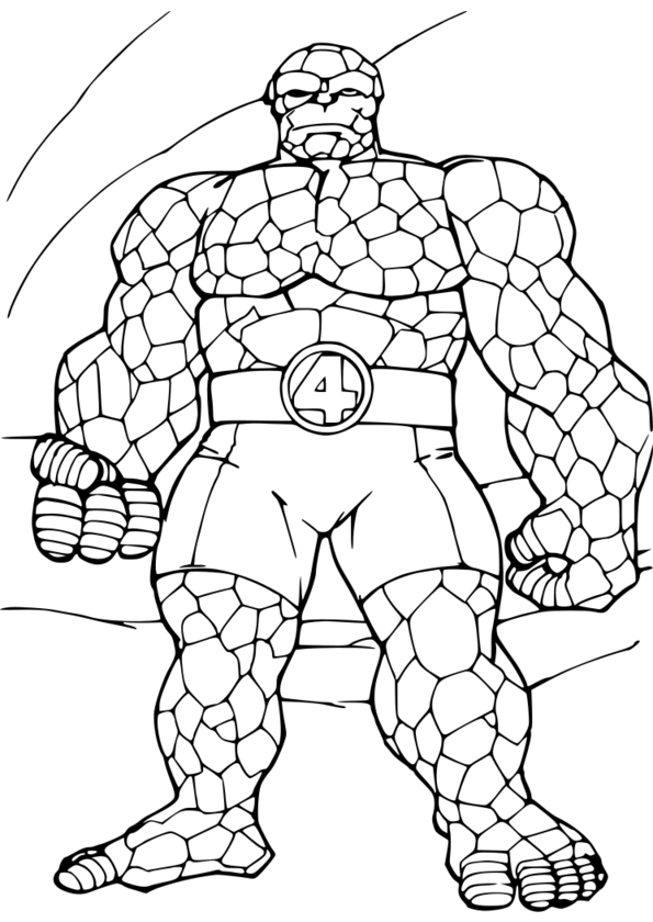 coloriage super heros