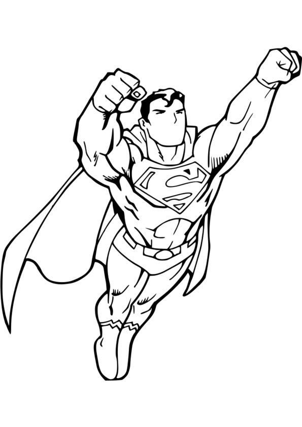 coloriage super heros